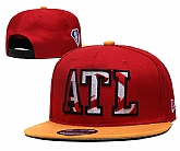 Atlanta Hawks Team Logo Adjustable Hat YD (1)
